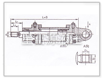 JB2162-77系列方形端盖重型冶金设备液压缸